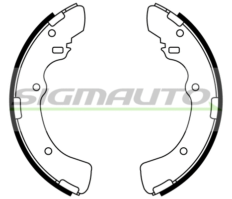 Brake Shoe Set (SFA819)