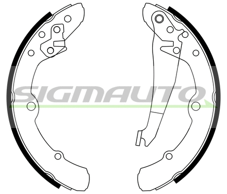 Brake Shoe Set (SFA019)