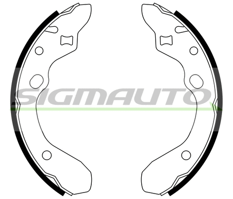 Brake Shoe Set (SFA789)