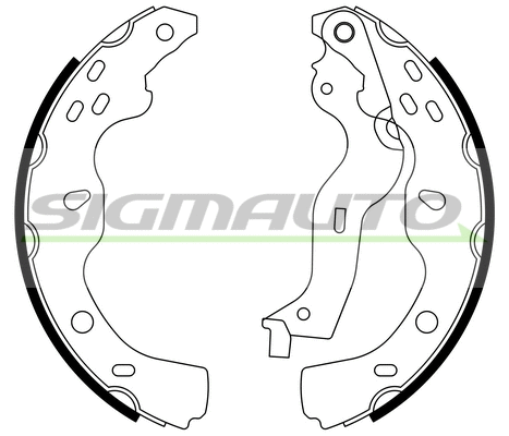 Brake Shoe Set (SFA919)