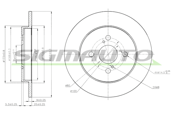 Brake Disc (DBB781S)