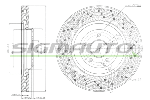 Brake Disc (DBB650V)