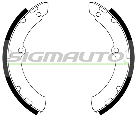 Brake Shoe Set (SFA955)