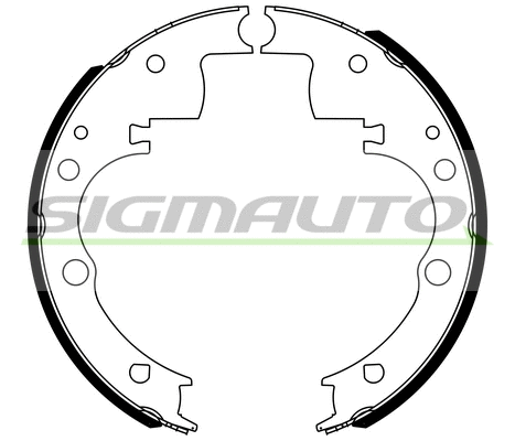 Brake Shoe Set (SFA166)