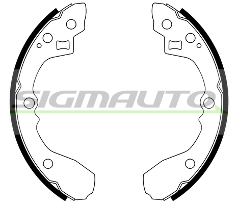 Brake Shoe Set (SFA723)