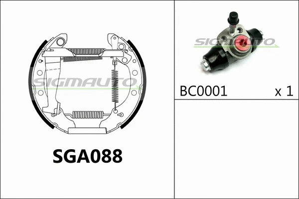 Brake Shoe Set (SGA088)