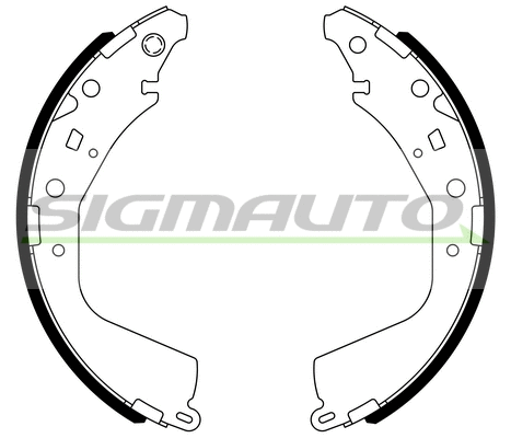 Brake Shoe Set (SFA975)