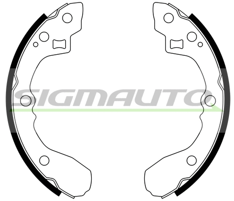 Brake Shoe Set (SFA762)