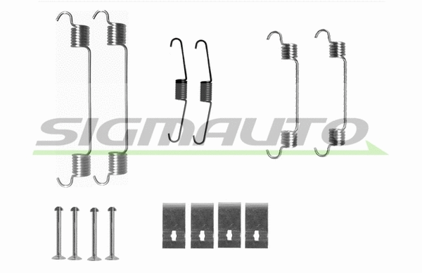 Accessory Kit, brake shoes (SK0833)