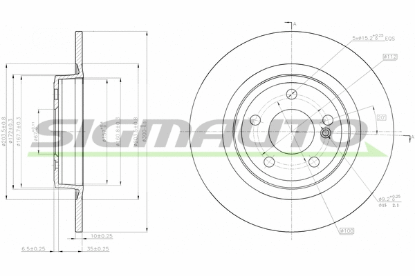 Brake Disc (DBC031S)