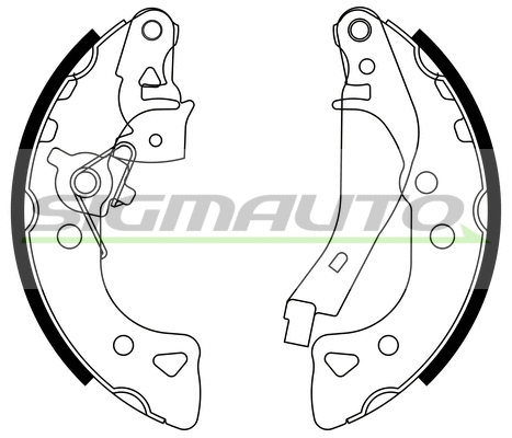 Brake Shoe Set (SFA103-2)