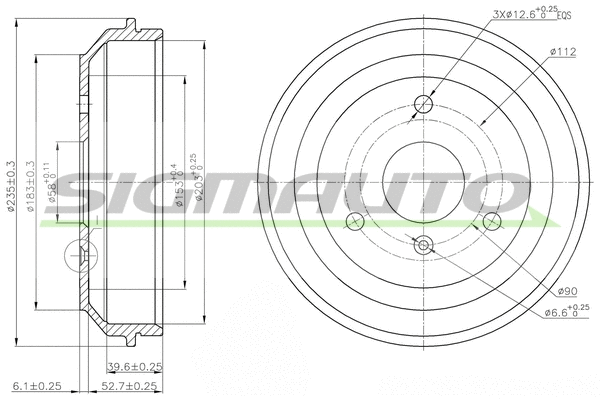 Brake Drum (DR5598)