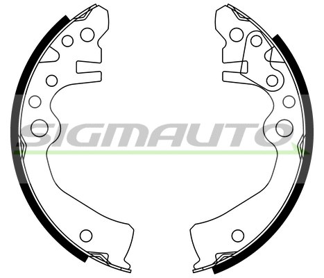 Brake Shoe Set (SFA878)