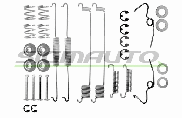 Accessory Kit, brake shoes (SK0641)