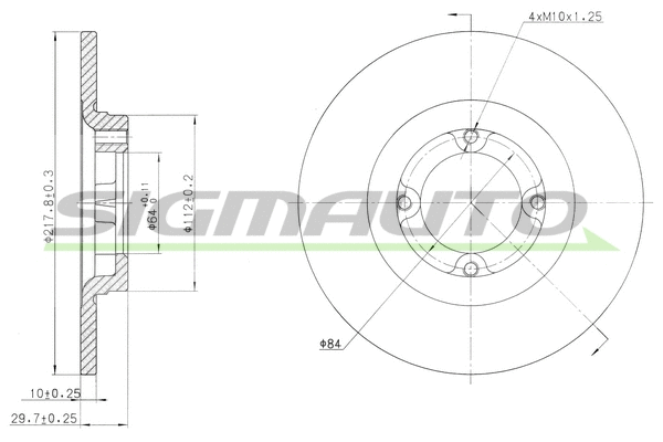 Brake Disc (DBA533S)