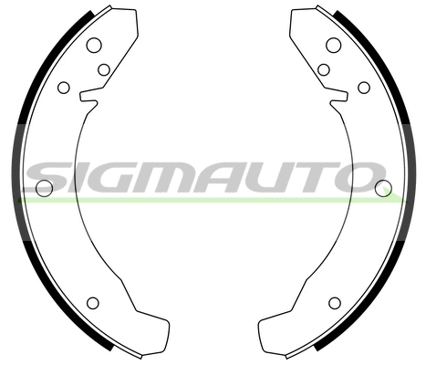 Brake Shoe Set (SFA535)