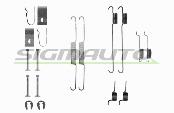 Accessory Kit, brake shoes (SK0815)