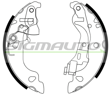 Brake Shoe Set (SFA155)