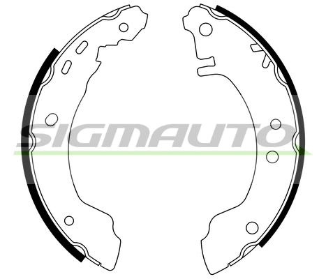 Brake Shoe Set (SFA854)