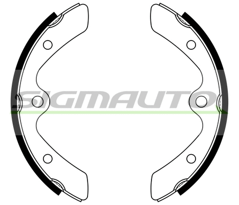 Brake Shoe Set (SFA906)