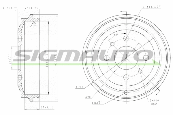 Brake Drum (DR5044)