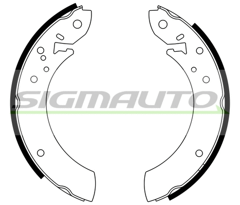 Brake Shoe Set (SFA194)