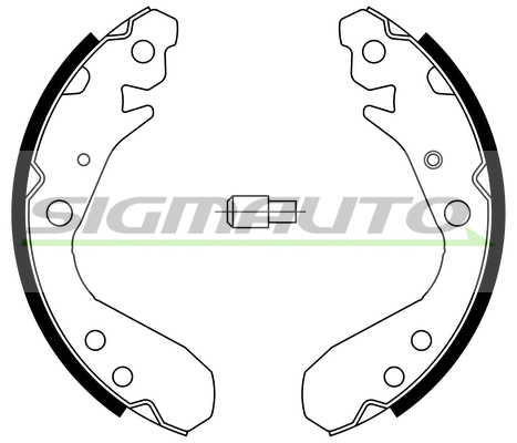 Brake Shoe Set (SFA714)