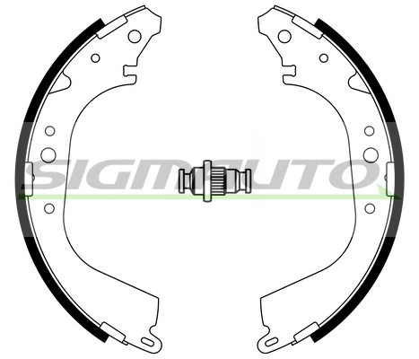 Brake Shoe Set (SFA937A)