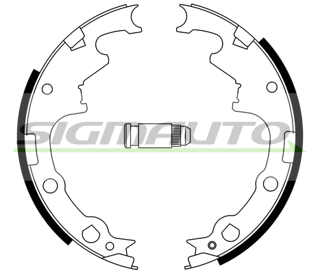 Brake Shoe Set (SFA424)