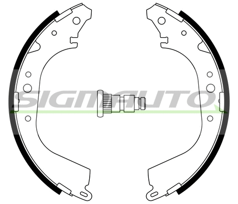 Brake Shoe Set (SFA937)
