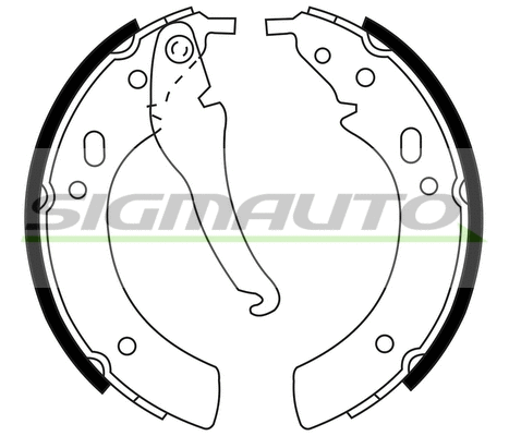 Brake Shoe Set (SFA074)