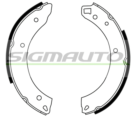 Brake Shoe Set (SFA203)