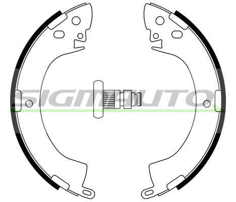Brake Shoe Set (SFA813)