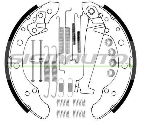 Brake Shoe Set (SFA556-1)