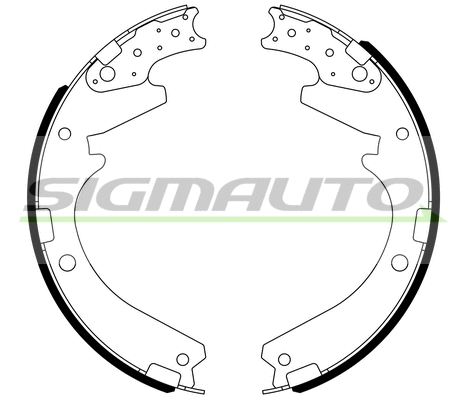 Brake Shoe Set (SFA816)
