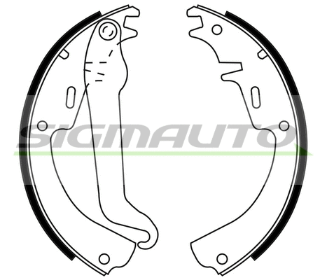 Brake Shoe Set (SFA345)