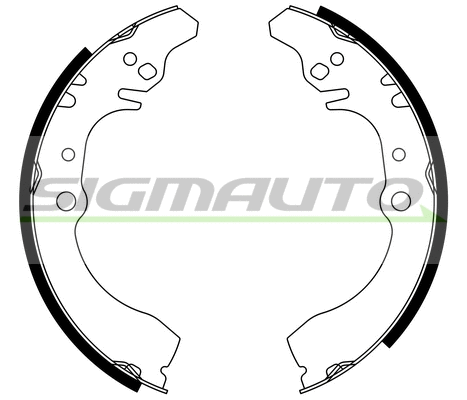 Brake Shoe Set (SFA682)