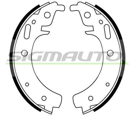 Brake Shoe Set (SFA501)