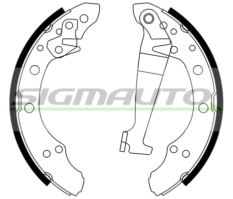 Brake Shoe Set (SFA543)