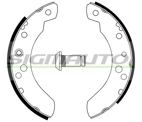 Brake Shoe Set (SFA219)