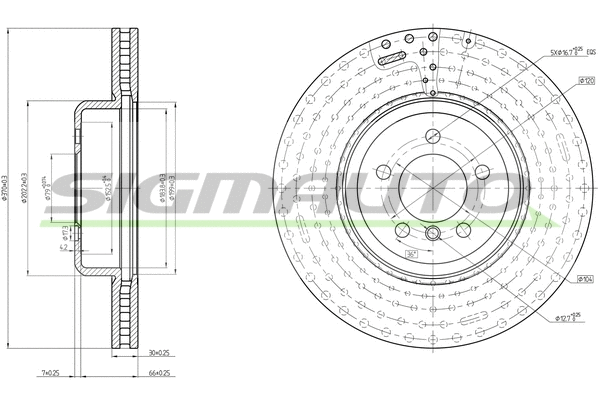 Brake Disc (DBC479V)