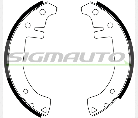 Brake Shoe Set (SFA401)