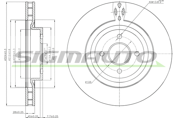 Brake Disc (DBB200V)