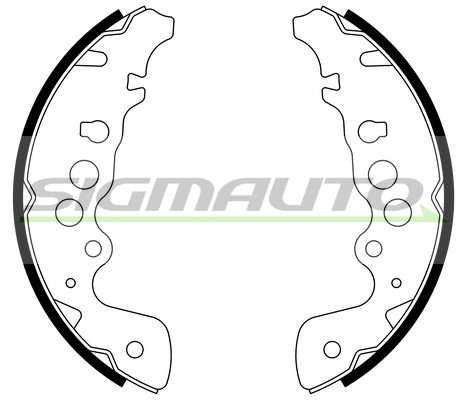 Brake Shoe Set (SFA913)