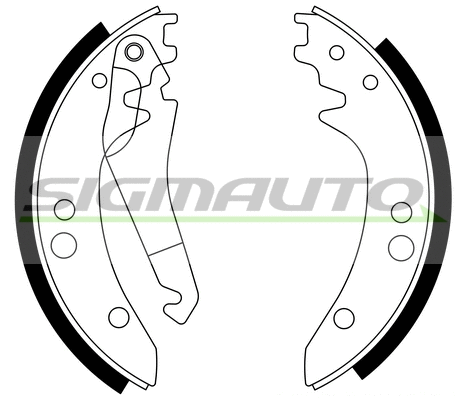 Brake Shoe Set (SFA309)