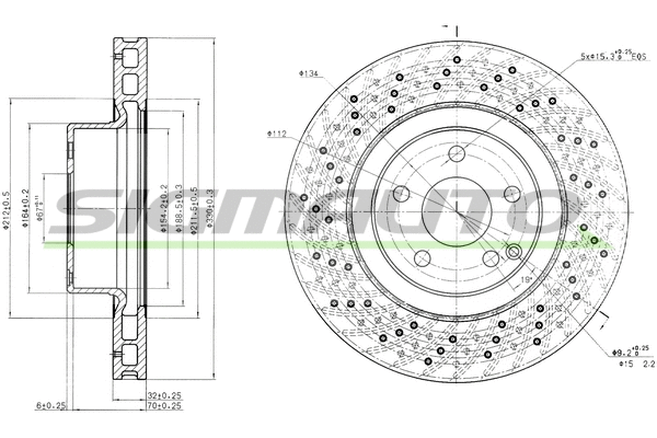 Brake Disc (DBB120V)