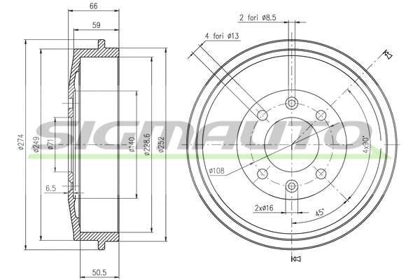 Brake Drum (DR5146)