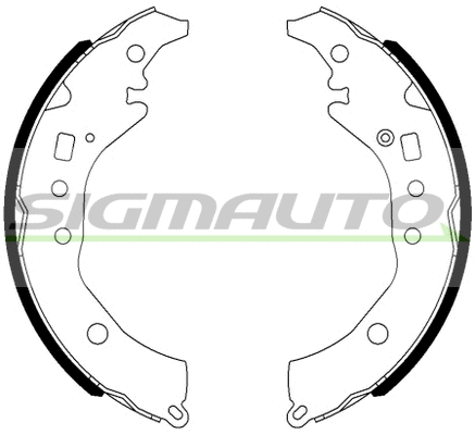 Brake Shoe Set (SFA984)