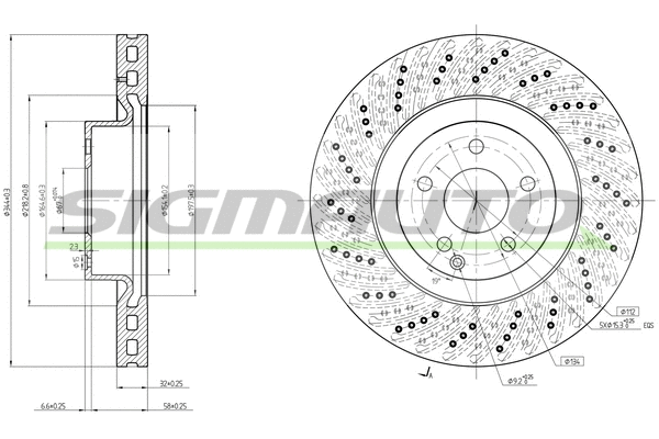 Brake Disc (DBC030V)