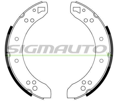 Brake Shoe Set (SFA198)